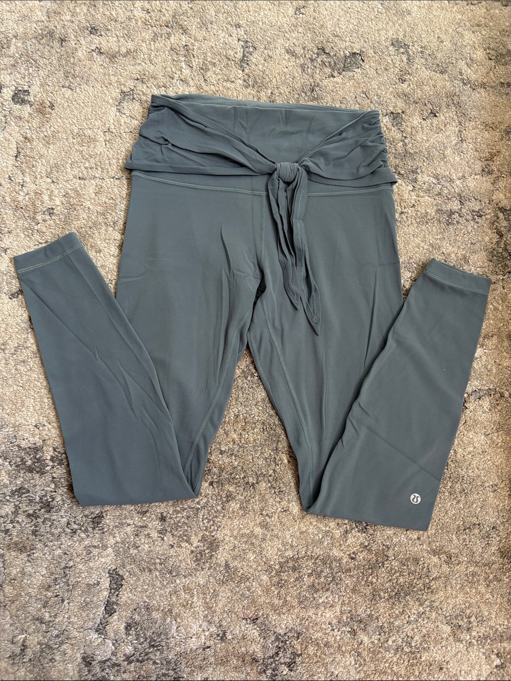 lululemon Women's High-Rise Tie-Waist Leggings - Slate Gray